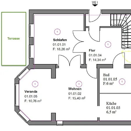 Apartman Mila Eg - By Mila Ferienarpartments - Hafen, Eigener Parkplatz, Terrasse *
