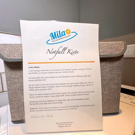 Mila Eg - By Mila Ferienarpartments - Hafen, Eigener Parkplatz, Terrasse Apartment